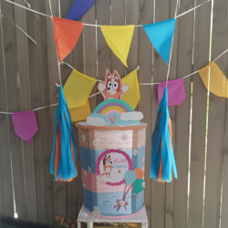 Piñata Tornado Bingo (Bluey)