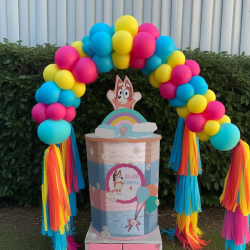 Piñata Tornado Bingo (Bluey)