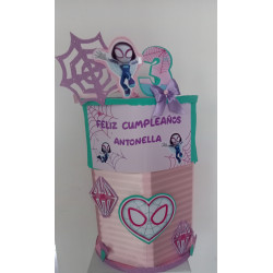 Piñata Tornado Spidey Niña
