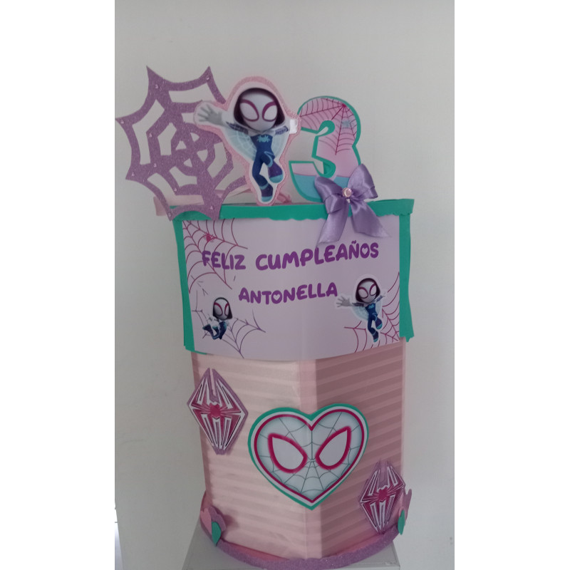 Piñata Tornado Spidey Niña
