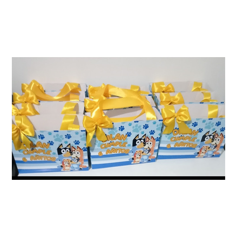 Bolsas Dulceras Bluey 12 Unidades