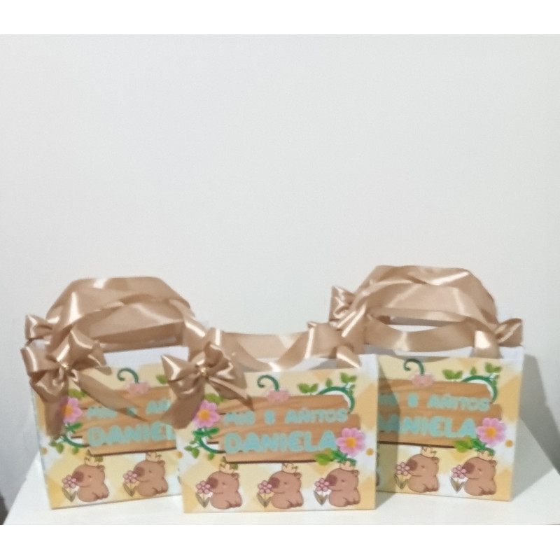 Bolsas Dulceras Capybara 12 Unidades