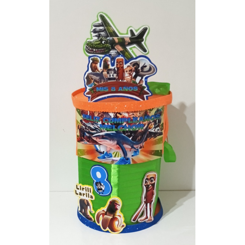 Piñata Tornado Brainrot Italianos