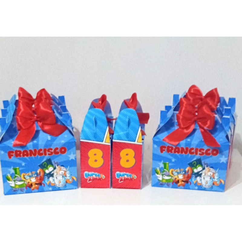 Cajas Dulceras Super Zings